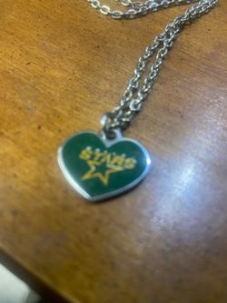 Dallas Stars ladies necklace