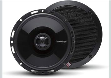 Rockford Fosgate P16 Punch 6" 2-Way Coaxial Full Range Speakers (Pair)