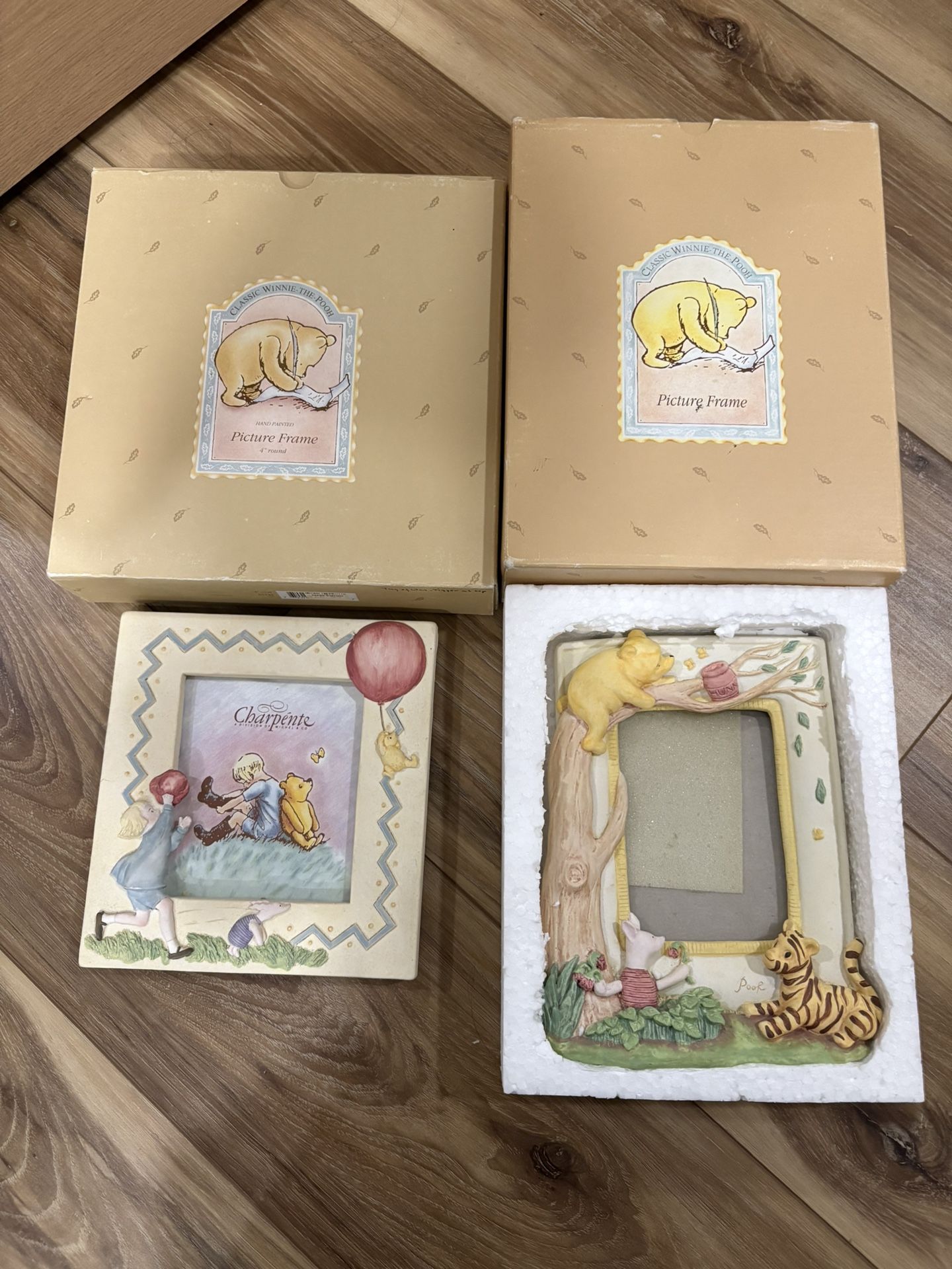 Vintage Winnie The Pooh Frames Charpente Disney