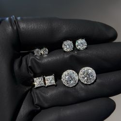 Moissanite High End Earrings