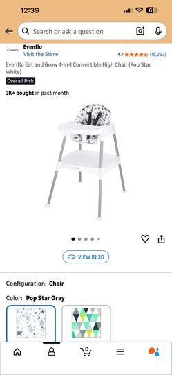 Feeding chair