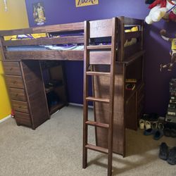 Kids twin Size Bunk Bed
