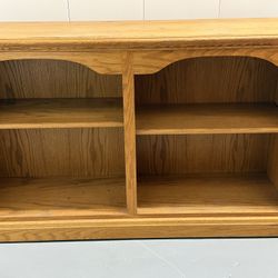 Heavy Oak Bookcase