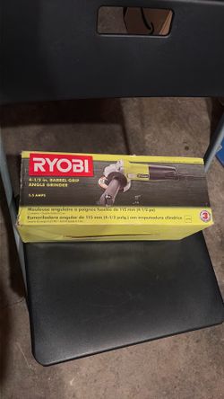 Ryobi 41/2 in angle grinder corded