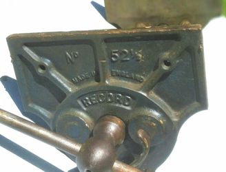 Record 52 1/2 English wood working vise
