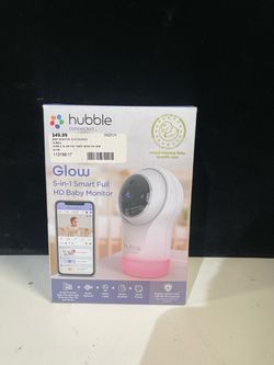 Hubble Connected Glow 5in1 Smart Full HD Baby Monitor