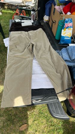 38/32 ALFANI Men’s Tan Corduroy Pants