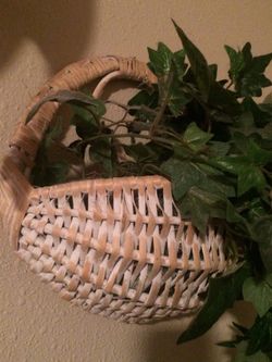 Ivy wall basket