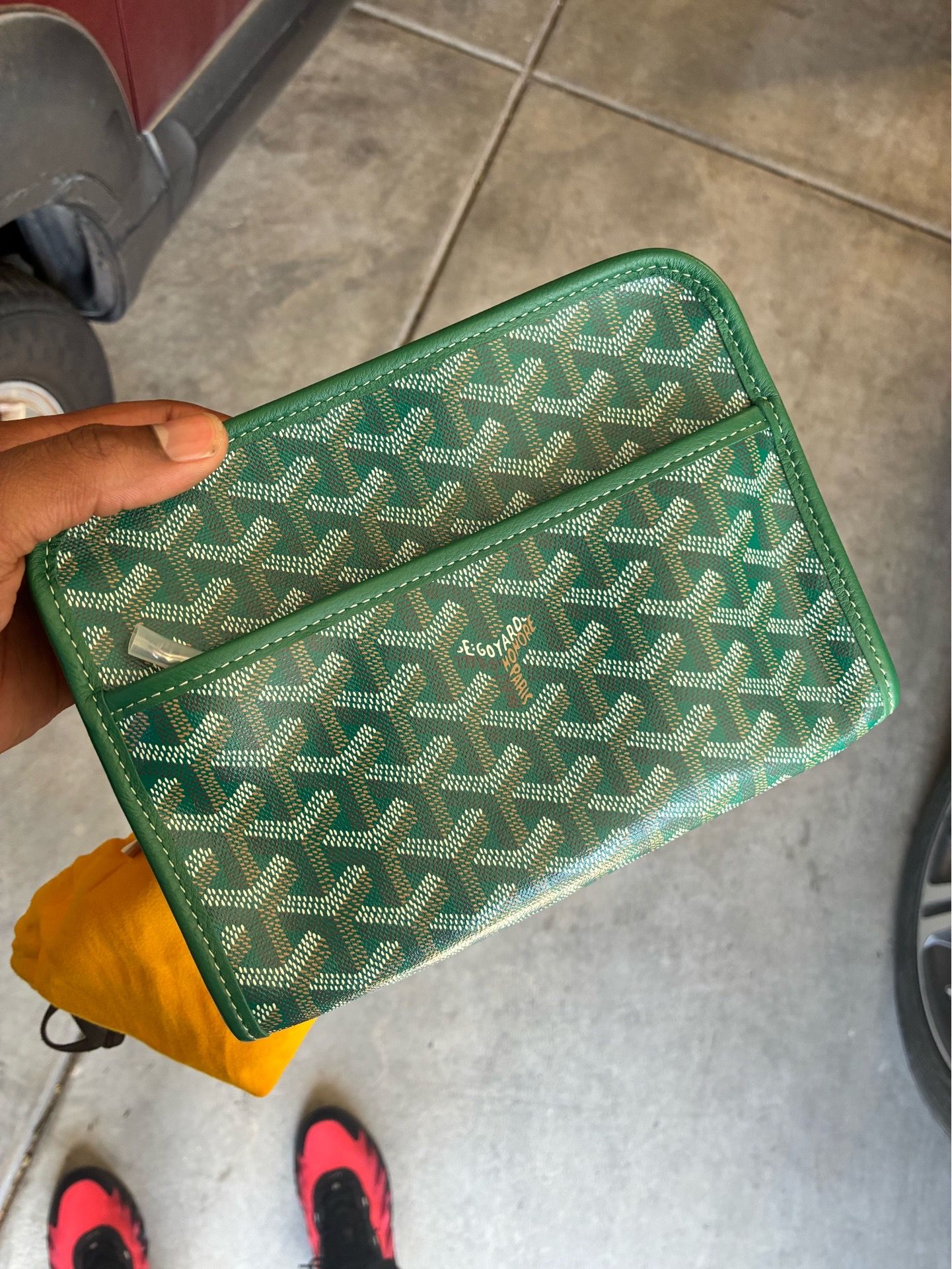 Brand new goyard pouch