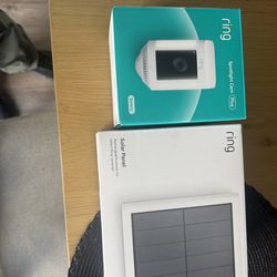 Ring Spotlight Cam Plus (Battery) and Solar Panel