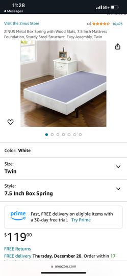 Complete Twin Box Spring