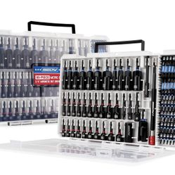 80-Piece Premium Magnetic Impact Nut Driver Set Metric & SAE with Socket Adapters, Bit Holder, Wing Nut Driver, Universal Sockets, Quick Release Exten