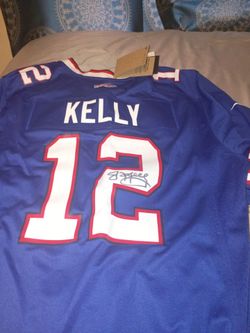 Signed Buffalo Bills Kelly Jersey