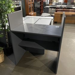 Grey Standing Office Computer Desk / Work Station! Only $50