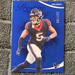 Houston Texans Jalen Pitre Card #/399