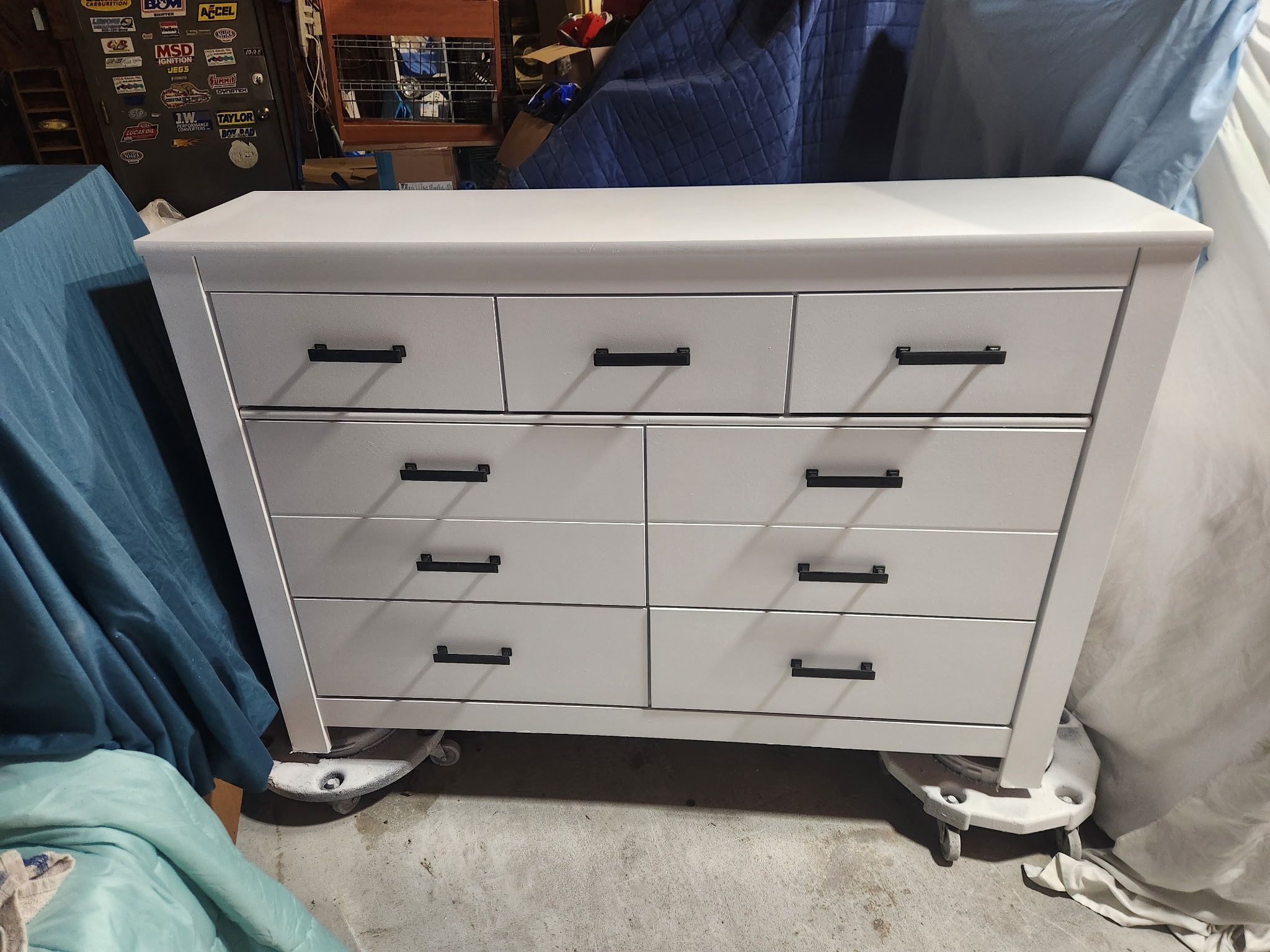 Large White Dresser