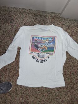 1986 Copper Bowl X. SD police VS. Sheriff's XL tshirt