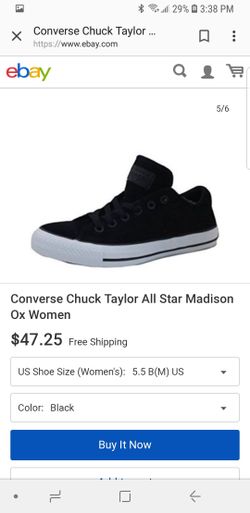 Converse size 4 in men. 6 woman. NEW $40