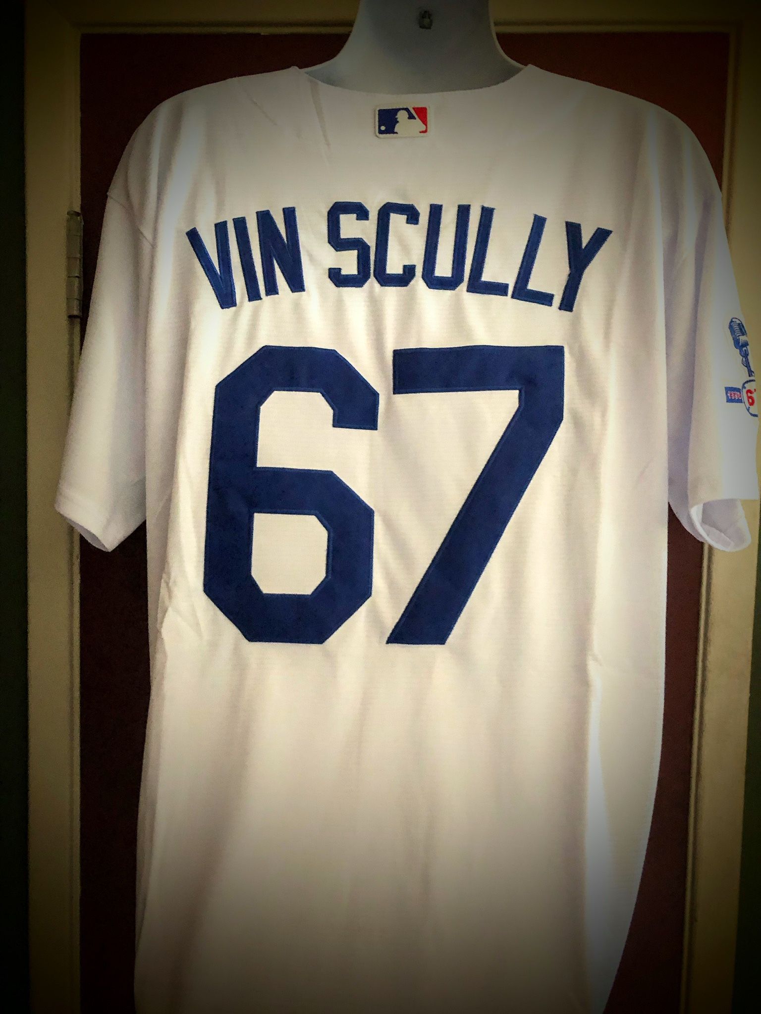 Los Angeles Dodgers #67 Vin Scully Commemorative MLB Baseball
