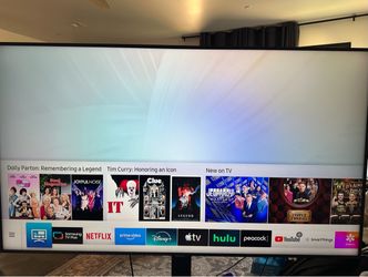 Samsung 75” Smart TV Large Screen