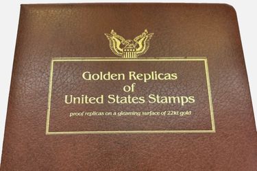 22kt Golden Replica Stamps - First Day Covers