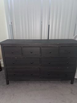 Light Grey Beige Dresser For Sale