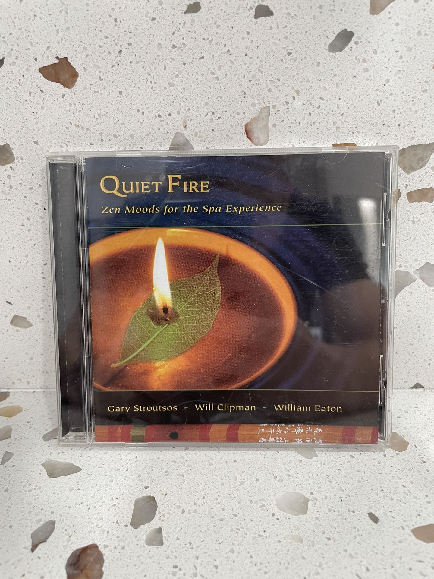 Quiet Fire Zen Moods For The Spa Experience CD Album Stroutsos Meditation 2004