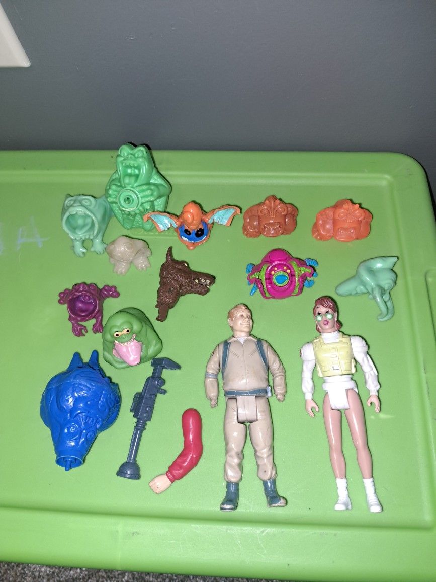 The Real Ghostbusters Miscellaneous Toy Lot
