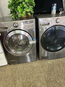Front load washer and dryer