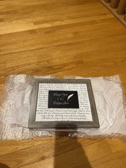 Mother Son Dance Lyric Picture Frame