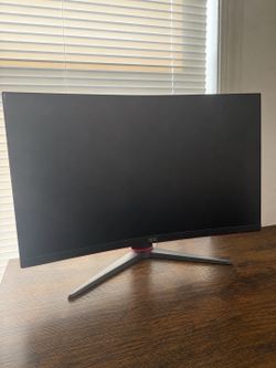 AOC G2 Series C27G2 - 27" - 165Hz LED Curved FHD FreeSync Gaming Monitor - Black/Red