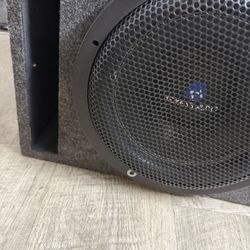 NEMESIS AUDIO subwoofer 12  and amp 