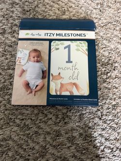 Itzy Ritzy Itzy Milestones Baby Card Set
