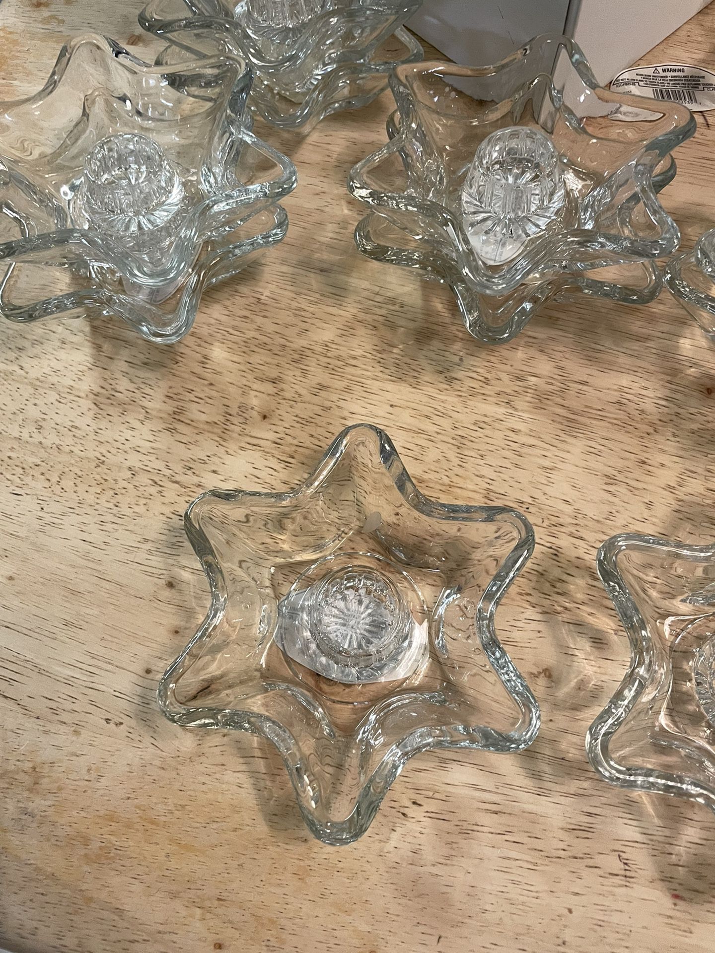 Star Shaped Candle Holders 