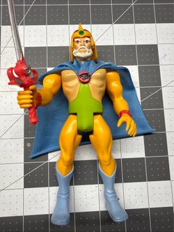 Vintage 1987 LJN Thundercats Jaga Action Figure 100% Complete Arm Works