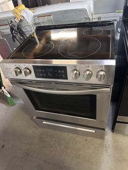 Frigidaire Slide In Stainless Steel Stove-60 DAY WARRANTY  📍1008 Us 92 Seffner Fl 33684📍