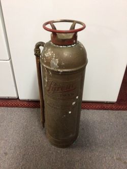 Antique fire extinguisher