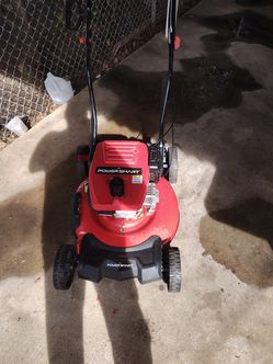 Lawnmore powersmart   self propeo