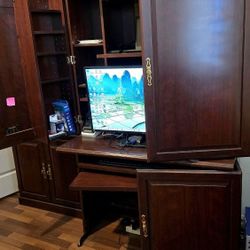 Hideaway DESK, Office Shelves and More