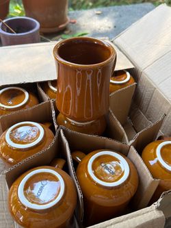 Set of 12 vintage acopa mugs