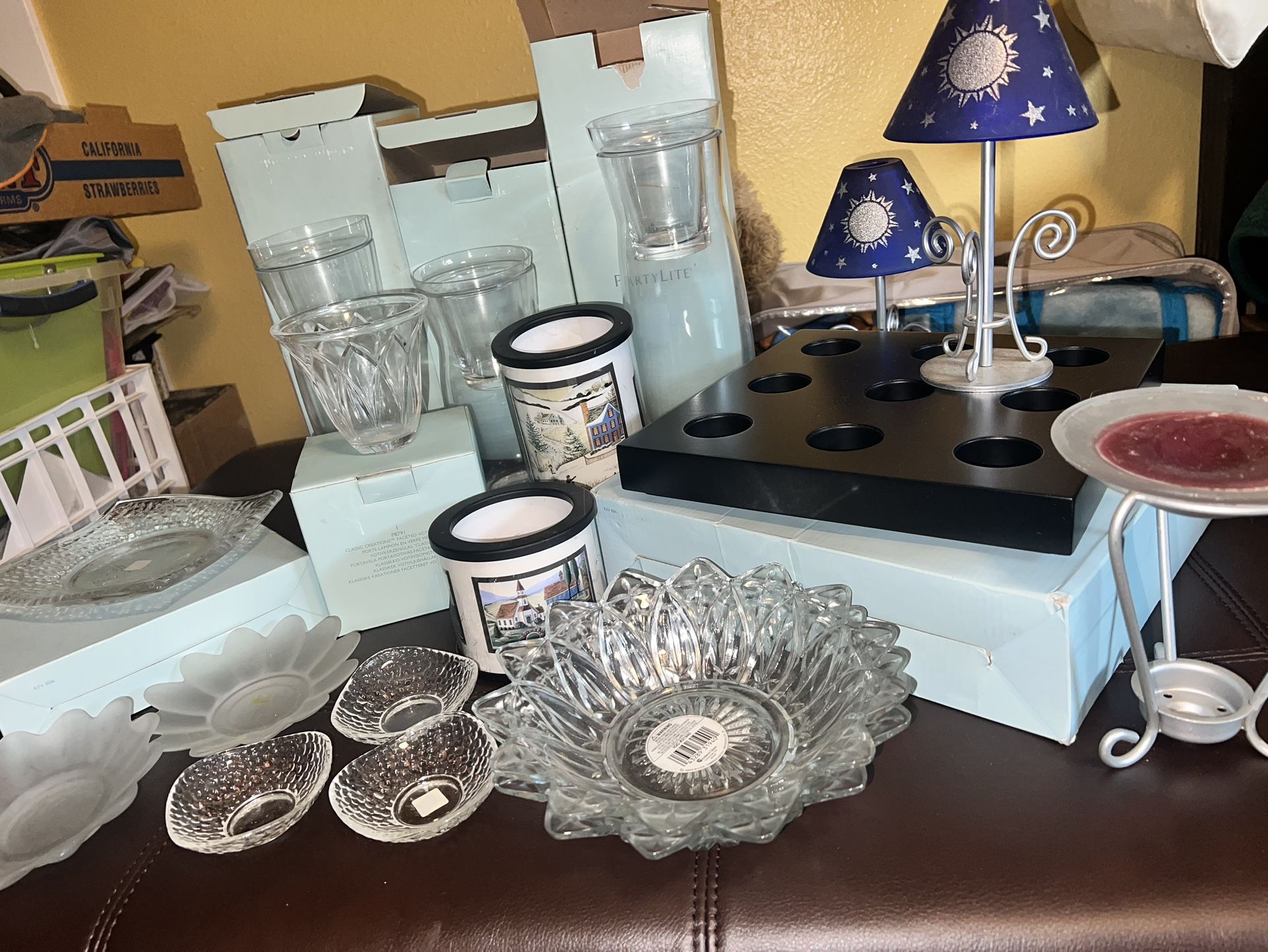 Party lite And Non Party Lite Candle Holders