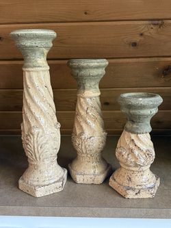 Elegant candlesticks