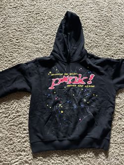 PINK HOODIE SEND BEST OFFER