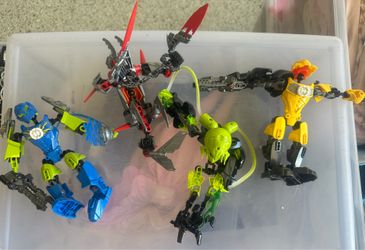 LEGO Hero Factory Breakout Surge, Toxic Reapa, Evo Figures