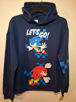 Sonic Boys Hoodie Size L 14/16