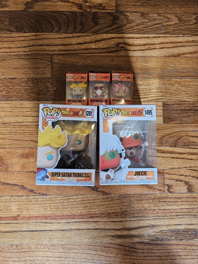 Lot Of 5 Dragon Ball Z Pops!