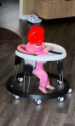 $45  Baby Walker “Pink” (anti rollover)