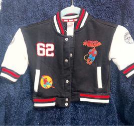 Baby boy Spider man Letterman Jacket 12 Months