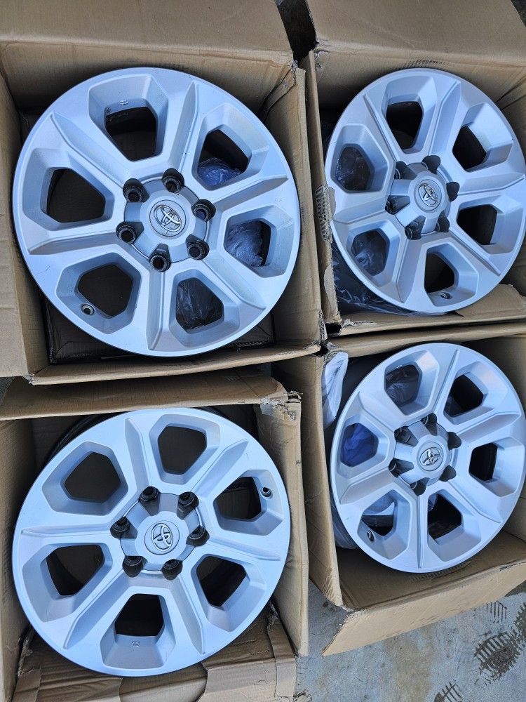 TOYOTA TACOMA TUNDRA FJ SEQUOIA 6 LUG 17 INCH WHEELS