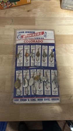 Luhr Jensen Colorado spinners